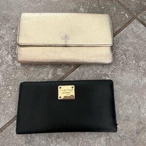 Bundle of two wallets Fossil and Ralph Lauren